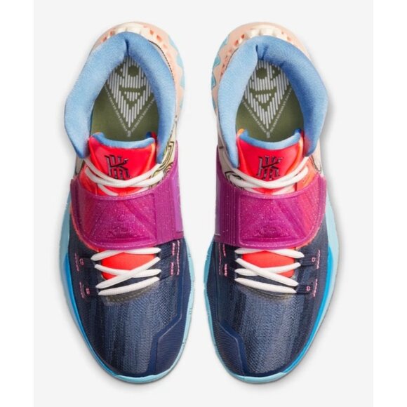 Nike Kyrie 6 Unite The World Basketball Shoes Multicolor Boys Size 4Y - Picture 3 of 16